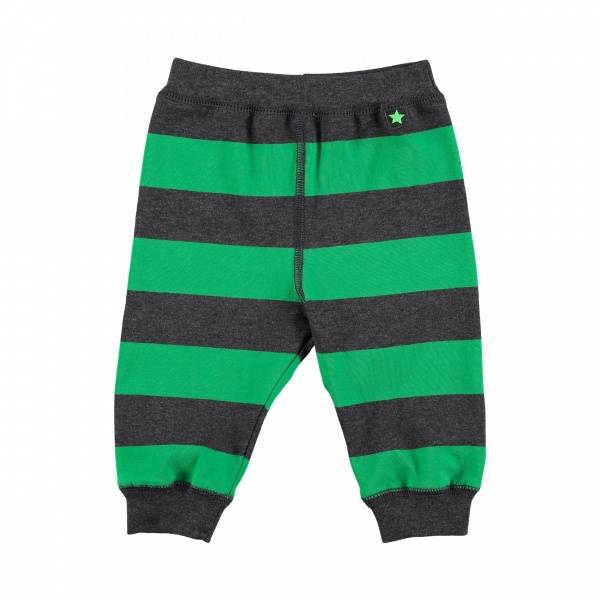 Molo, Sidney bright green stripe bukse