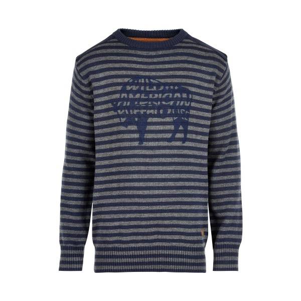 Me too, Mike strikket genser navy night