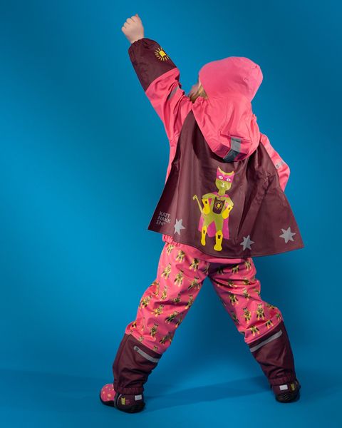 Kattnakken , Plask superhelt regnsett superrosa