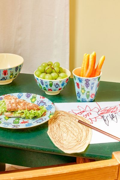 Rice, kopp monsterprint