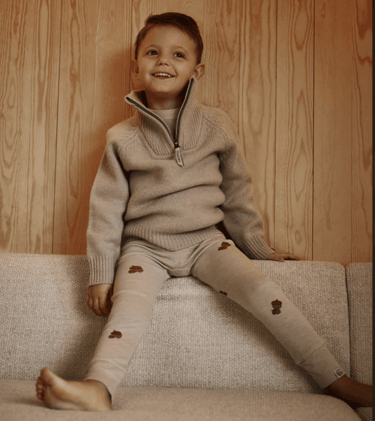 Gullkorn design, Idde ullsett beige