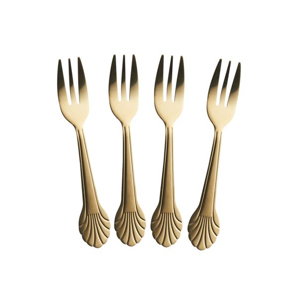 Rice, gafler,  seashell gold