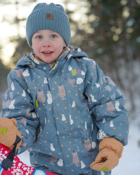 Kattnakken , parkdress snø hav