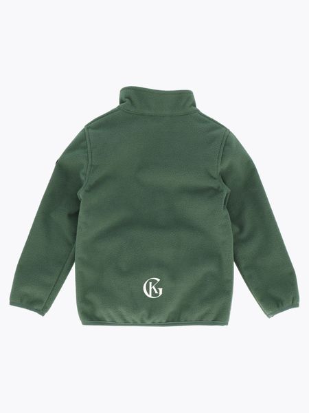 Gullkorn design,  Clover vindfleecejakke dyp gr&oslash;nn