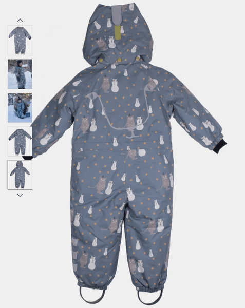 Kattnakken , parkdress baby snø hav