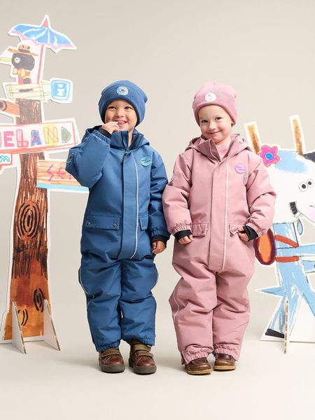 Gullkorn design, Bukkene vinterdress stormbl&aring;