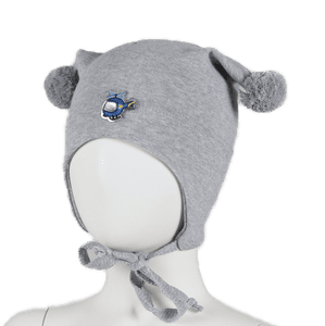 Hovedbilde Kivat, gr&aring; bomullslue med ...