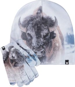 Hovedbilde Molo lue og vanter Kaya bison ...