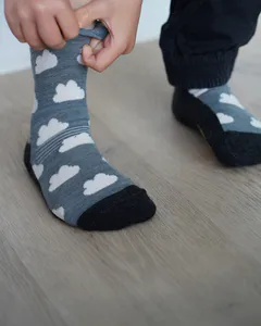 Hovedbilde Kattnakken ullsokker bl&aring;fjell