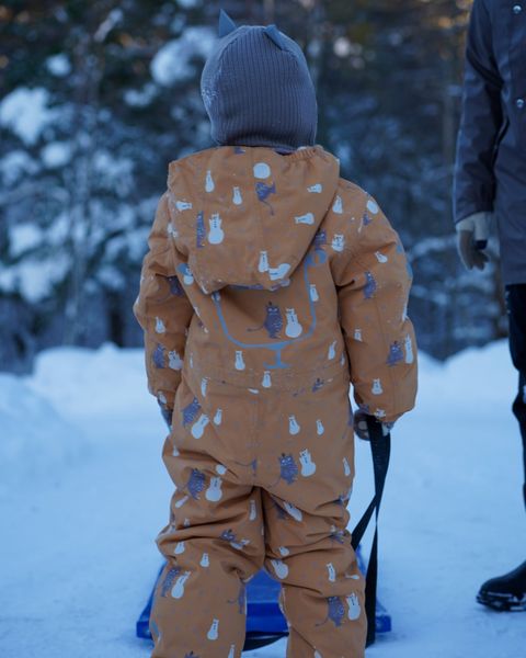 Kattnakken , parkdress snø honning