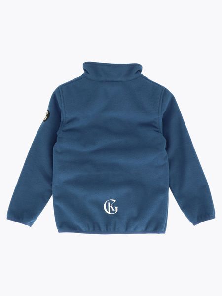 Gullkorn design,  Clover vindfleecejakke stormbl&aring;