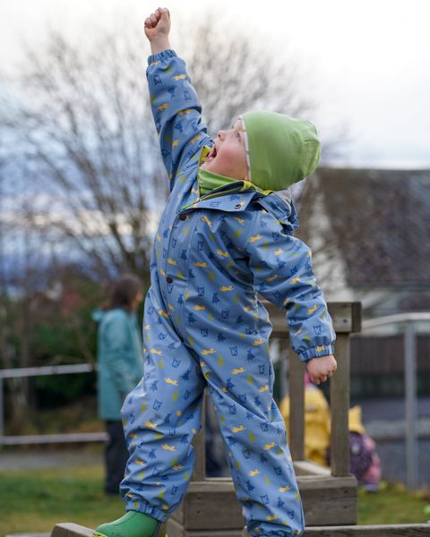 Kattnakken, Hel&aring;rs regndress Hagl mjuk bl&aring;