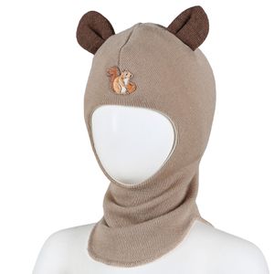 Hovedbilde Kivat, lys beige hettelue i ...